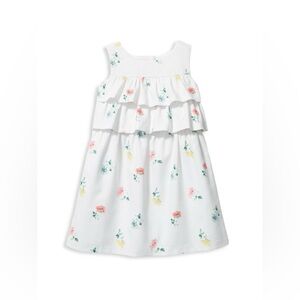 Janie and Jack Ditsy Floral Ruffle Tiered Dress — NWT